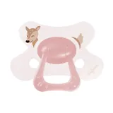 Difrax Natural Schnuller - 18+ Mte - Soft Pink Deer