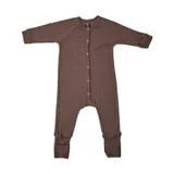 Smallstuff Pyjama - Größe 56 - Merino Wolle - Rose Brown