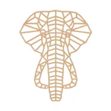 Casa Sentir Elefanten Wanddekoration - Medium - Natur
