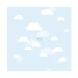 Estahome Wolken Tapete Hellblau