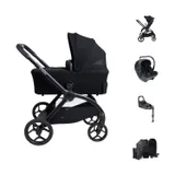 ICandy Core 2 Kinderwagen 3-in-1 - Complete Travel Bundle - Black