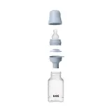 Bibs Flasche - Slow Flow - 150 ml - Silikon - Baby Blue