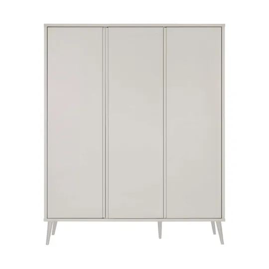 Europe Baby Sterre Kleiderschrank 3-Türig - Oatmeal / Oatmeal