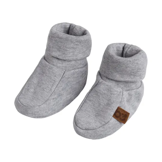 Baby's Only Melange Pantoffeln Grau Gr. 2