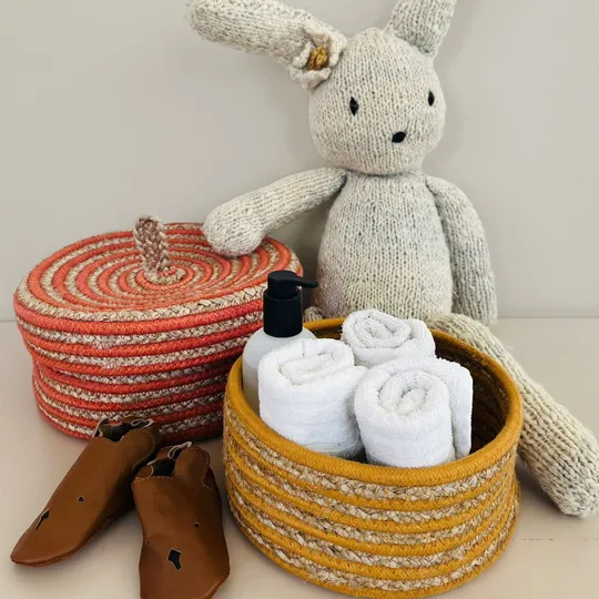 Tapis Petit Juta Körbe - 25x12cm/22x10cm