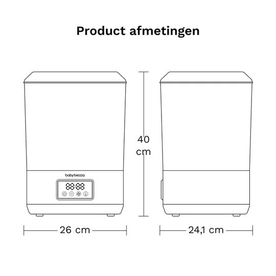 Baby Brezza Sterilisator und Flaschentrockner – SuperQuick