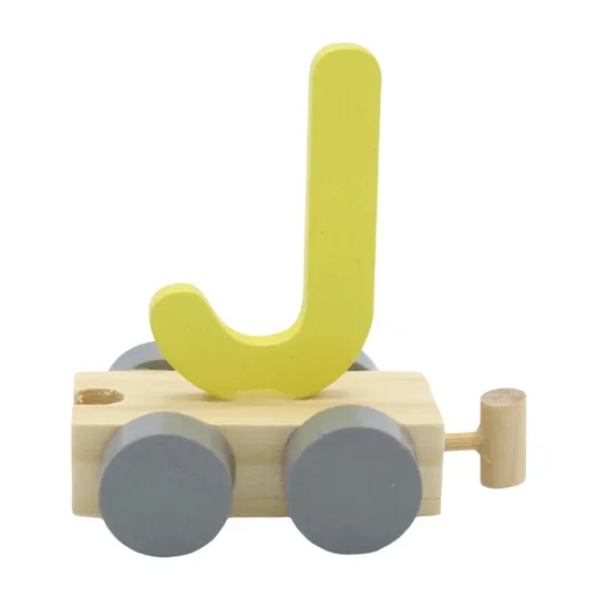 Jep Buchstabenzug Buchstabe J - Yellow