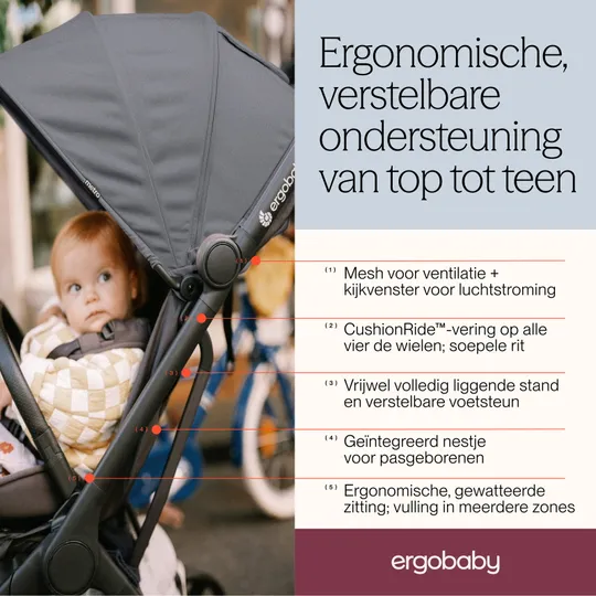 Ergobaby Metro 3 Buggy - Natural Beige