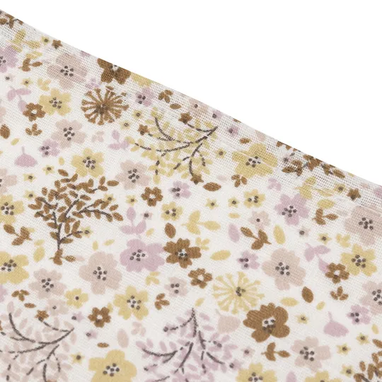 Jollein Hydrophiles Tuch - Flower Fairies - Large - 115x115 cm - 2 Stück