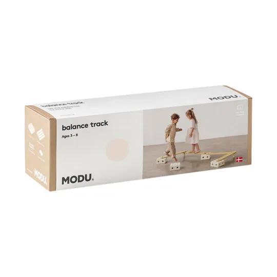 Modu Activity Toy - Balance Track - Sand Grey / Honey Yellow