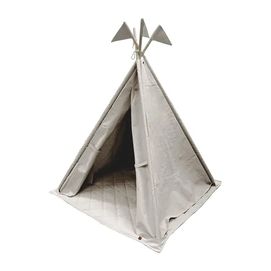Overseas Canvas With Flags Tipi – Natur