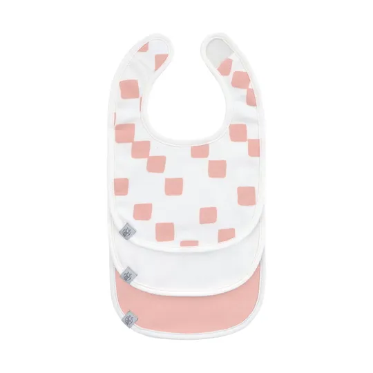 Lässig Lätzchen Newborn 3 Stück - Happy Fruits - Peach