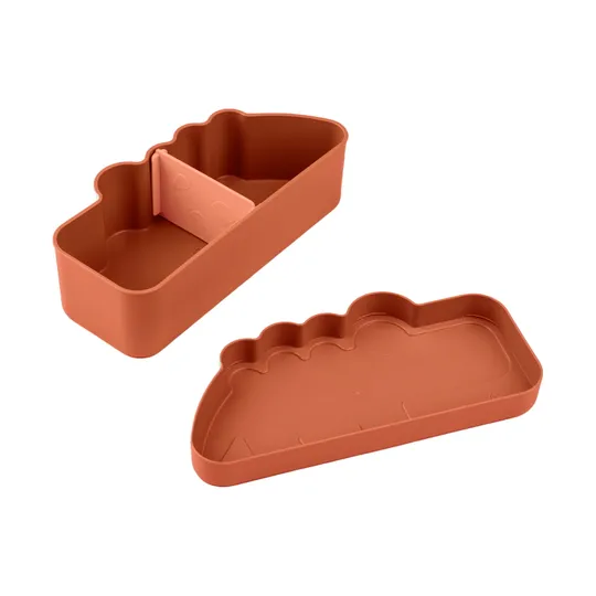 Done By Deer Croco Lunchbox Papaya