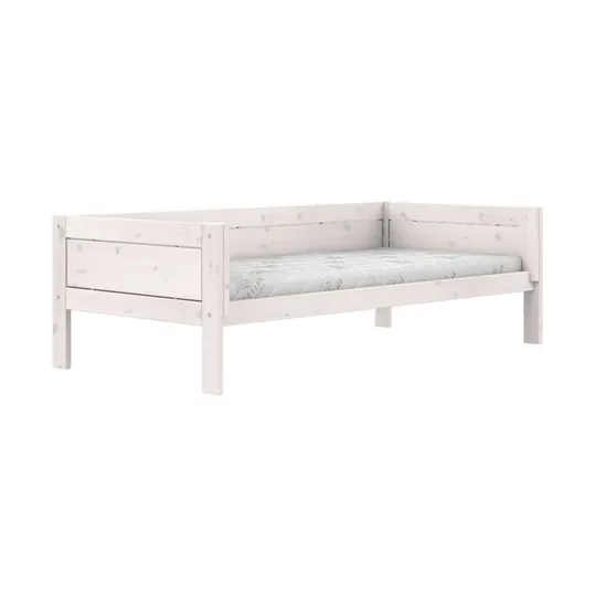 LIFETIME Kidsroom 4-in-1 Himmelbett – Premium-Lattenrost - White Wash
