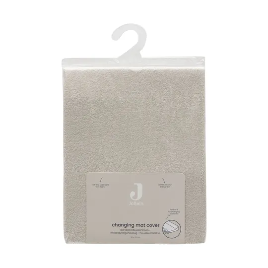 Jollein Aankleedkussenhoes Badstof 50x70cm - Sand - 550-503-68191