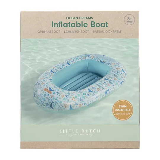 Little Dutch Ocean Dreams Schlauchboot - Blau