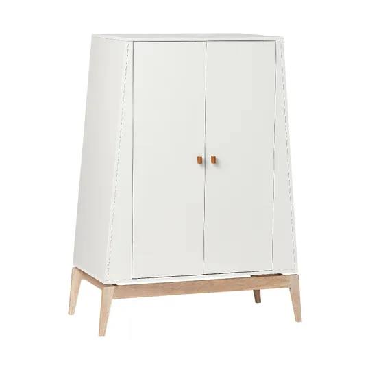 Leander Luna Kleiderschrank Small White/Oak