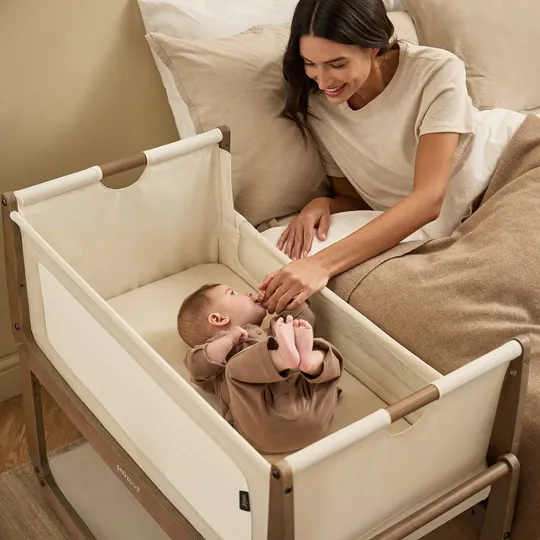 Snüz Beistellbett SnüzPod⁵ - Walnut 