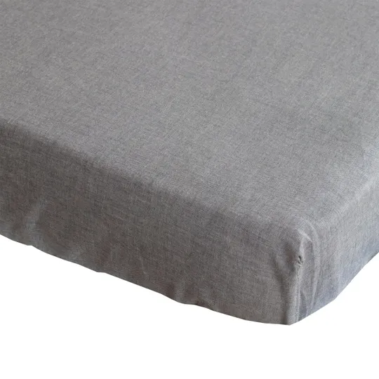 Bink Bedding Bo Spannbettlaken Grau 60 x 120 cm
