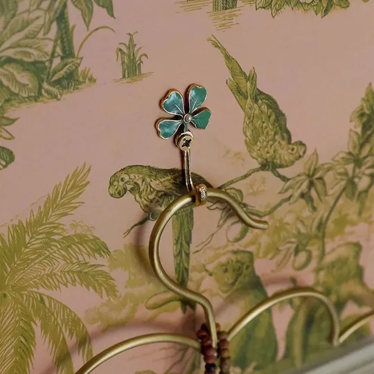 Doing Goods Lucky Clover Haken Mini - Gold Shiny