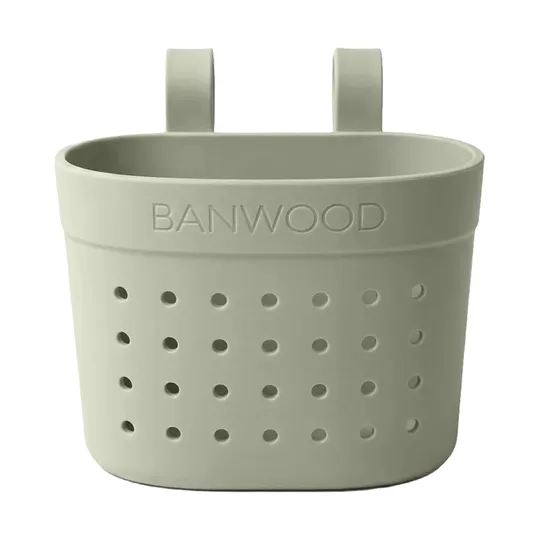 Banwood Pin & Ride Lenkerkorb - Olive