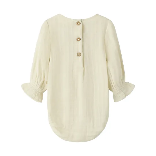 Lil Atelier Shirt - Gr. 74 - Turtledove