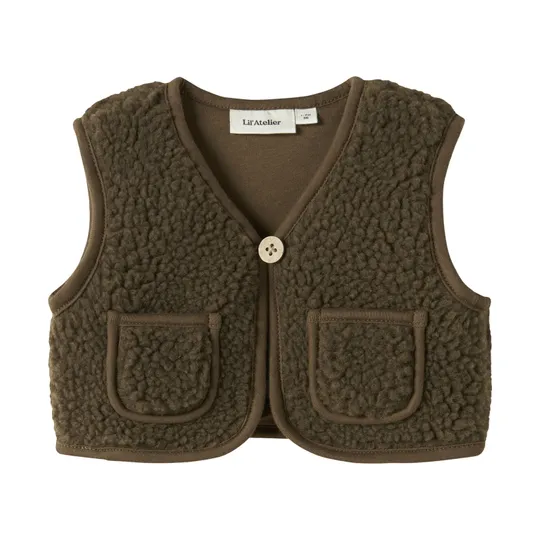  1.107 Lil'Atelier Bodywarmer – Größe 62 – Teak