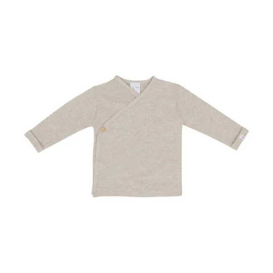 Klein Baby Wrap Top - Gr. 62 - Beige Melange