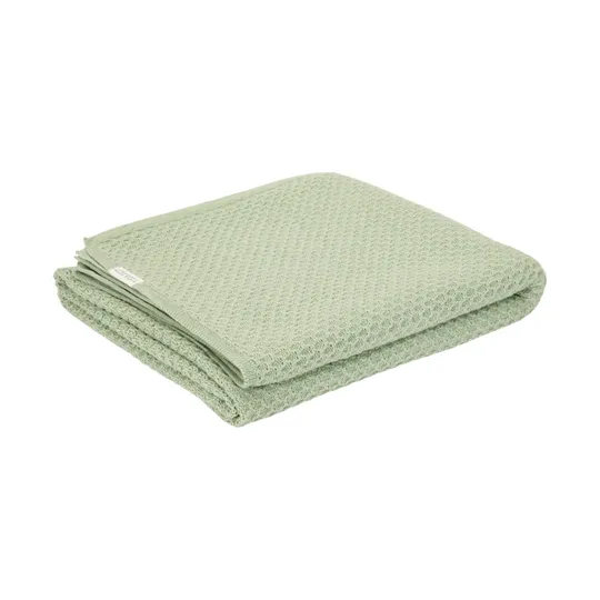 Little Dutch Wiegen-Decke Gestrickt Pure - Sage - 70 x 100 cm