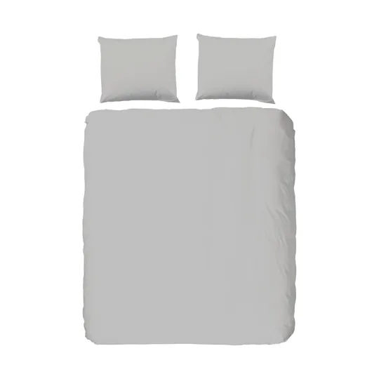 Good Morning Cotton Bettbezug Light Grey 200 x 220 cm
