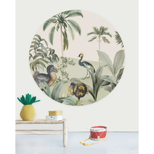 Creative Lab Amsterdam Dodo Oasis Tapete Rund 95 cm