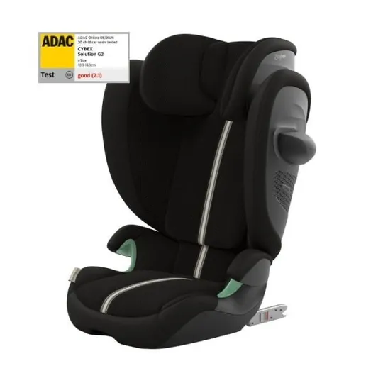 Cybex Solution G2 I-Fix Plus Autositz - Moon Black / Black