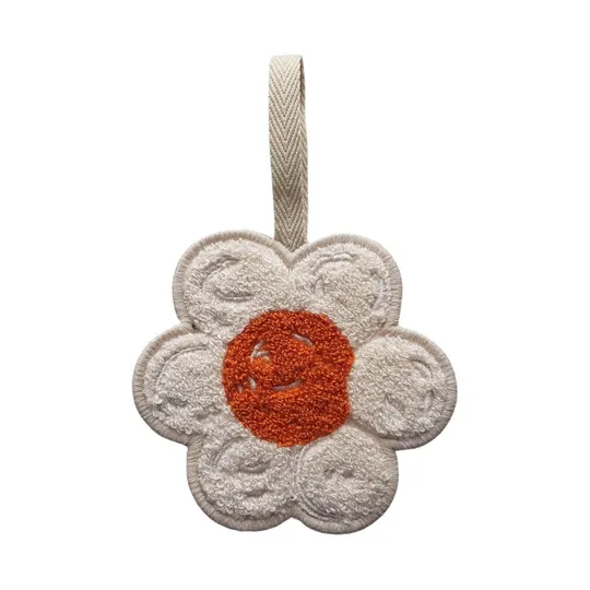 Chewies & More Flower Schnullertuch - White