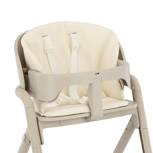 Qute Hochstuhl & Wippe- Q-Sittle - Full Clay/Ivory