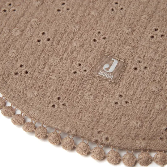 Jollein Embroidery Lätzchen Biscuit