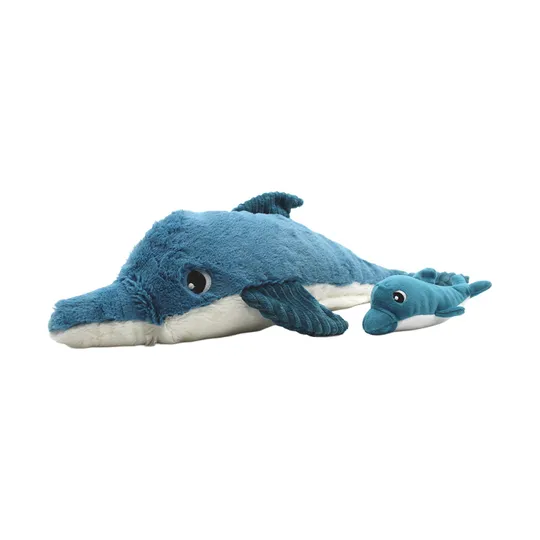 Les Ptipotos Tofou The Dolphin Kuscheltier - Blue