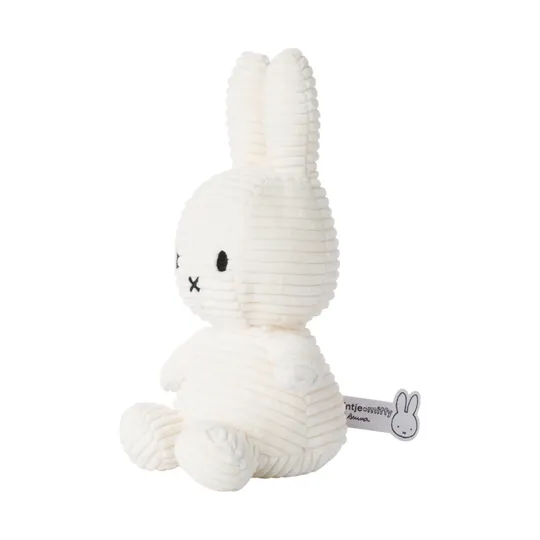 Miffy Corduroy Kuscheltier - 23 cm - ECO - Offwhite