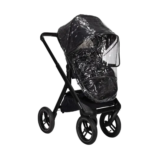 Dubatti One E5 Kinderwagen 2-in-1 - Black / Dark Brown