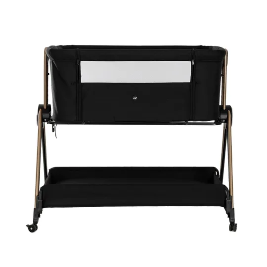 Puck Claire Co-Sleeper - Schwarz / Gold
