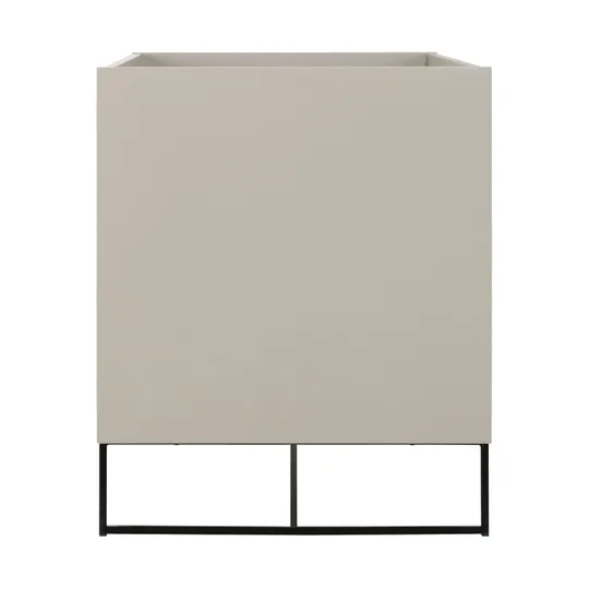 Kidsmill Intense II Babybett Matt Oatmeal - Schwarz - 70 x 140 cm