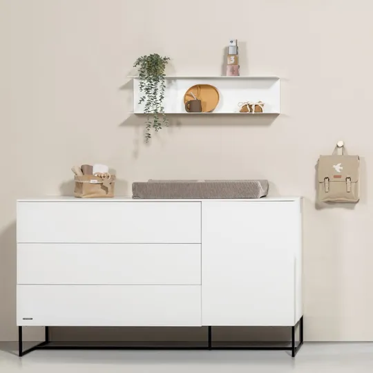 Kidsmill Intense II Kommode XL Mattweiß