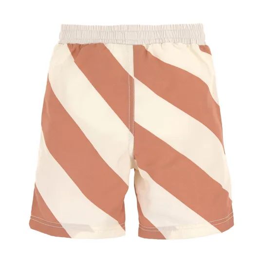 Lässig Badehose - Stripes - Größe 74/80 - Clay/Sea Salt