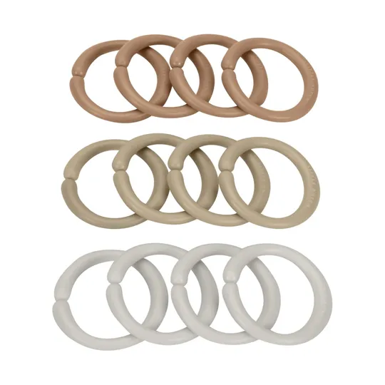 Little Dutch Little Loops Spielzeugringe – Beige