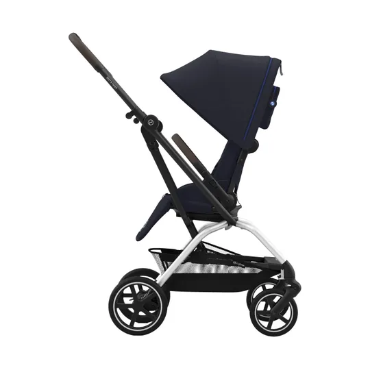 Cybex Eezy S Twist+ 2 Buggy - Silver - Dark Blue / Navy Blue