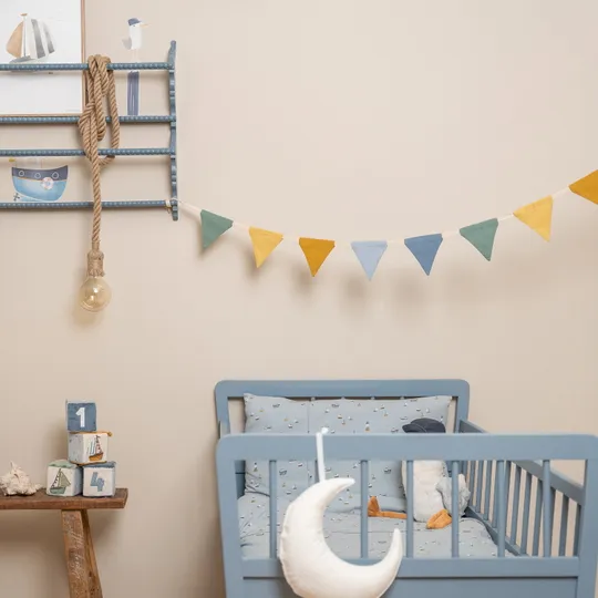 Little Dutch Wimpelkette Blau