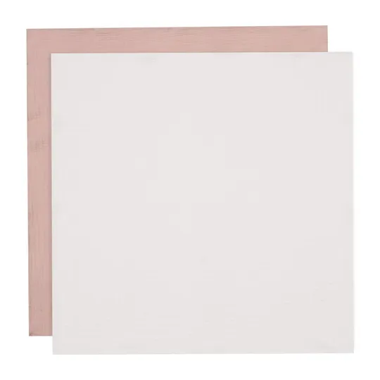 Jollein Hydrophiles Tuch - 70 x 70 cm - Wild Rose / Ivory - 4 Stück