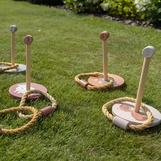 Jep! Kids Ringwurfspiel - Taupe / Pink