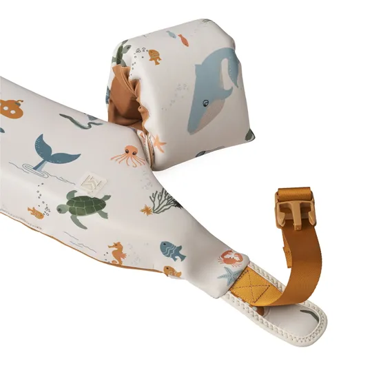 Liewood Schwimmgürtel - Darko Printed - Sea Creature / Sandy