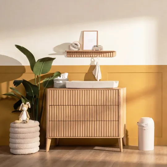 Kidsmill Tune Babyzimmer mit Latten – Eiche