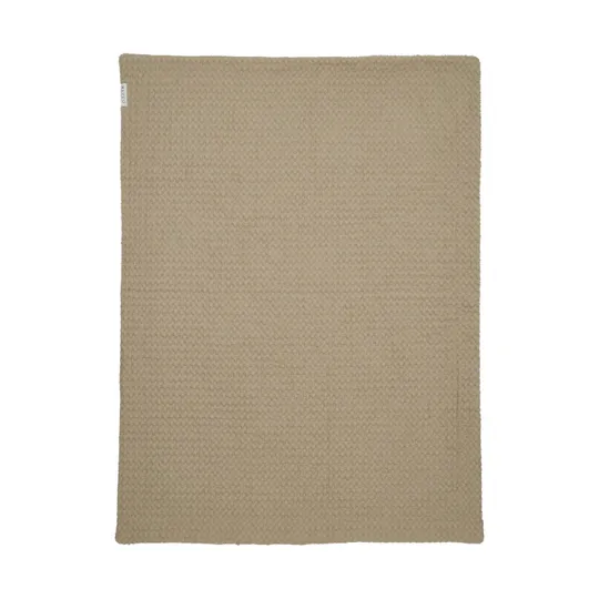 Meyco Waffel Teddy Kinderbettdecke - 100 x 150 cm - Taupe